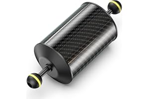 Sea frogs subacquei D80 mm, 8 pollici 203 mm braccio galleggiante carbonio braccio galleggiante a doppia sfera braccio immersione sistema di galleggiamento per immersioni vassoio video