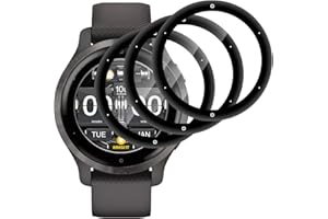 Beukei Protector de Pantalla Compatible con Garmin Venu 2s, 3 Piezas Protege Pantalla, [Cristal Dureza 9H] [Anti-Rayaduras] Protector Cristal Folie