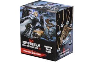 WizKids And Mostro Dungeons & Dragons Icons of The Realms Monster Menagerie 3 Kraken e Isole, Colore Set, WZK 72897PR