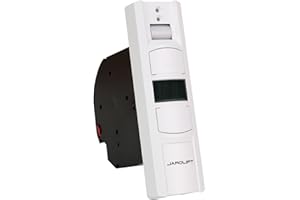 jarolift Elektrischer Gurtwickler Unterputz JAROMAT Pro UP 23/7, für Gurtbreite 23 mm, max. Zugkraft 45 kg, Zeitschaltuhr & Hinderniserkennung