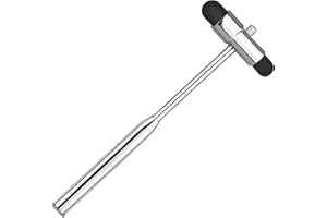 Shehadeh - Reflexhammer nach Buck - Neurologischer Hammer - Mit Nadel und Pinsel - 90 gr