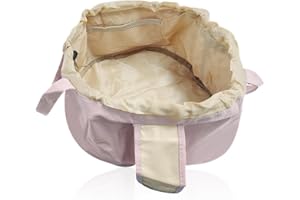 YSDYY 1 bolsa de cosméticos con cordón, bolsa de cosméticos de viaje, bolsa de cosméticos portátil con cordón, adecuada para viajes familiares al aire libre, Purple, moderno