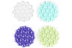 Jowrun Soporte de Succión del Teléfono, Topes de Succión de Silicona de para Todos Los Modelos de Teléfonos, para Automóvil Alfombrilla con Ventosa Mini para Teléfonos, para Selfies y Videos