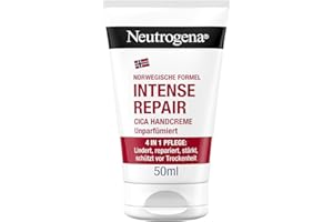 ‎NEUTROGENA Neutrogena Intense Repair CICA Handcreme Feuchtigkeitscreme mit 45 Prozent Glycerin + Centella Asiatica für sehr trockene, juckende Hände