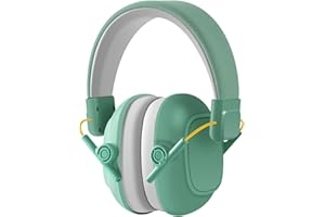 MANRUNBO Gehörschutz Kinder Lärmschutz Kopfhörer Kids Kapselgehörschutz für Autismus Geräuschreduzierung SNR 26dB Verstellbares Kopfband Ohrenschützer Kinder im Alter von 3-16 Jahren Lernen Schlafen Konzerte