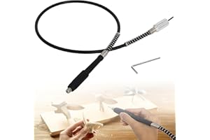 Flexible Mehrzweck Verlängerung Kompatibel mit Dre-Mel Wen Roybi Bohrmaschine Rotationstool für Wichtige Elektroschleife für Wichtige Dorns von Poweka