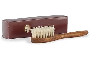 LANGER & MESSMER EXKLUSIVE SCHUHMODE HEIDELBERG Langer & Messmer Premium - Brosse palot | Applicateur en crin de daim pour appliquer la crème de chaussure