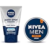 NIVEA Men Creme, Dark Spot Reduction Cream, 75ml And NIVEA Men Face Wash, Dark Spot Reduction, 100g