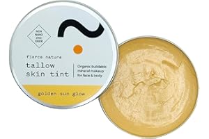 Fierce Nature Tinted Sun Balm Golden Sun Glow Tallow Skin Tint