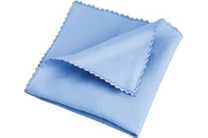 Ekon Zmywalna ściereczka z mikrofibry, 20 x 20 cm, idealna do ekranów i spiżarni, wielokrotnego użytku, jasnoniebieska