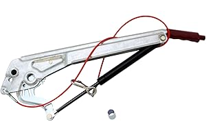 TRAILER PARTS4U p4U 161 251 S 220.098 220098 Frein de remorque, pour Alko AL-KO, levier de frein à main, kit de montage, avec ressort à gaz