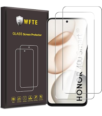 Pixfab Slim Shockproof Case For Honor X7B – With Ring Holder, Kickstand, And Tempered Glass Screen Protector (Multiple Colors)