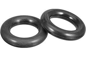 X AUTOHAUX 60mm O-Ring Car Universal Muffler Exhaust Hanger Bushing Kit 2pcs