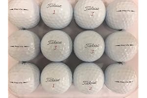 TITLEIST 12 Pro V1X golf balls - Pearl/Grade A lake balls (used not new)
