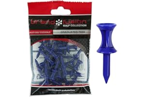 Graduated Tees Unisex The Golfers Club Blue Plastic (1.5 Inch X 30) Golf Tee, Blue, 18mm EU