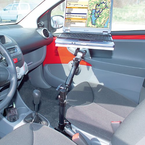 Lescars Universal-Notebook-Kfz-Halterung mit Kamerastativ - 6