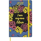 Moleskine Agenda Settimanale 2023, Agenda 12-Mesi, Edizione Limitata Frida Kahlo, Agenda Settimanale con Copertina Rigida e C