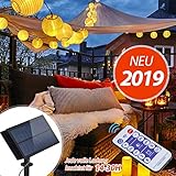 ✨ LÄNGERE BETRIEBSZEIT - Mit einer vollen Ladung von 6-8 Stunden leuchtet die Lichterkette für 14-30 Stunden. Manganelemente wurden den Batterien der Innoo Tech Solar-Lichterkette hinzugefügt, um sicherzustellen, dass die Solarbatterie auch im Winter aufgeladen werden kann.