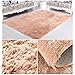 Produktbild Shaggy Teppich,4.5CM Langflor Hochflor Farbe Hochflor Langflor Teppiche Modern für Wohnzimmer Schlafzimmer Uni Farben - Teppich-Home 50x80 cm (khaki)