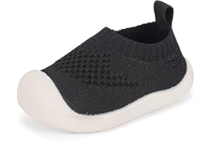 MK MATT KEELY Baby First Walking Shoes for Wide Feet Boys Girls Soft Mesh Breathable Sneakers for Toddler Infant