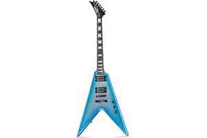 WestCreek Guitars CERBERUS Guitare Électrique, V Heavy Metal Solid Body Electric Guitar, Sillet En Os, Touche En Palissandre, Corps En Acajou, 22 frettes