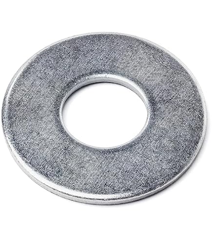 LUPANTER 100-Pack 3/8" Stainless Steel Flat Washers - 304 Grade For DIY & Repair