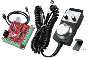 4-axlad handhjulsstyrenhet med MACH3 gränssnittskort, USB CNC-hängsmycke manuellt styrsystem för CNC-router/kvarn/svarv, koda