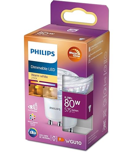 Philips LED spot GU10 50W 3 stuks sceneswitch kopen? | Led lampen