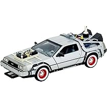 Miniature DeLorean Retour Vers Le Futur III - Version Rail Road - Vitesse 1/43
