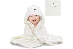 Fadcaer Albornoz para bebé Toalla de baño para bebé Albornoz suave de animales para recién nacido Cabo de baño para recién nacido Toallas para bebé Accesorios Regalo para niños Niñas