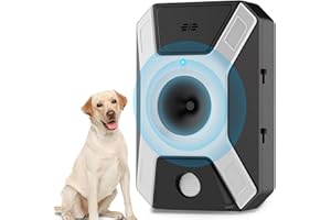 WUGEIN Dispositivo antiladridos para Perros,Automático antiladridos para Perros,Dispositivo Anti Ladridos Antiladridos para Perros Ultrasonido para Cachorros Perros PequeñOs, Medianos y Grandes