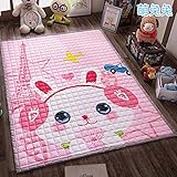 Cómodas alfombrillas de juego para bebés y niños pequeños que son perfectas como alfombrillas de juego interiores o exteriores para jugar y gatear, es un divertido momento de entrenamiento físico.