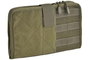 DEFCON 5 TASCA UTILITY ADMIN MILITARE SOFTAIR COMMAND PANEL PORTA MAPPA OUTAC OT-COP01 VEGETATO VERDE NERO COYOTE (VERDE)