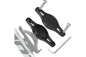 BYHLYH Airtag Bike Mount Waterproof AirTag Bike Holder GPS Tracker Anti Theft Holder Protective Bicycle Apple Air Tag Case Bicycle Bottle Cage Holder Universal