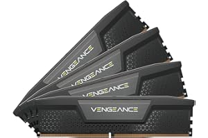 CORSAIR VENGEANCE DDR5 RAM 128GB (4x32GB) 5600MHz CL40 Intel XMP iCUE Compatible Computer Memory - Black (CMK128GX5M4B5600C40)