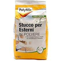 Stucco Universale POLYFILLA - Per Interni Ed Esterni, Pronto Uso, Bianco, 1 Kg, Per Riparazioni Murarie - Foto 9