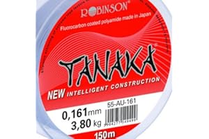 Robinson Europe Tanaka FluorocarbonAngelschnur Hellgrau 150m