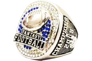 guancrown Fantasy Football Championship Ring 2019 Trophy Prize