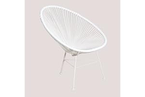 SKLUM Chaise de Jardin Blanche New Acapulco Blanc