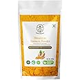 Shiva Organic Himalayan Turmeric Powder/Haldi 400 grams - High Curcumin level - Preservative/Chemical Free