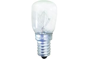 Velamp Lampadina incandescente, Peretta ST26, 15W/100lm, base E14, 2700K. Speciale forno
