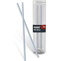 4x M10 Gewindestangen Set - 300mm Mit Muttern & Scheiben Für Heimwerker