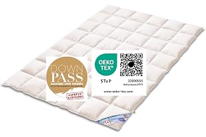 Vitaschlaf® sommar/övergångstid Atelier duntäcke 100 % gåsdune Kanada, stora storlekar
