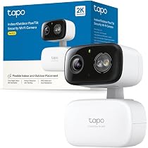 Telecamera Wi-Fi Esterna Tapo C206 Full HD 1080p: Visione Notturna A Colori, AI, Pan 360° E Allarme Luminoso