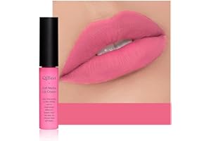 ‎ANIFER Anifer Samtiger Mattflüssiger Lippenstift, Langanhaltend und Wasserfest, Nicht Haftender Becher Lipgloss (Hellrosa 603)