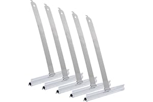 ECENCE 5 Pezzi Maxi Molla di sospensione tapparelle - Molle di fissaggio per tapparelle - Linguetta di fissaggio tapparelle - Gancio di fissaggio tapparelle