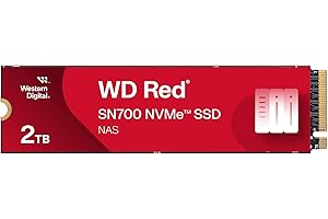 WESTERN DIGITAL WD Red SN700 2TB NVMe SSD for NAS devices, with robust system responsiveness and exceptional I/O performance