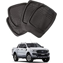 thumbnail image 2 of Defender Black Waterproof Seat Covers – Pair For Ford Ranger Wildtrak 2016+ Front 2 of 2