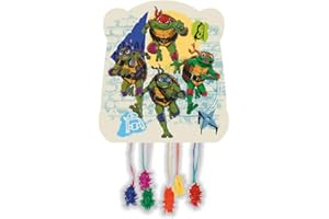 BeenSmile, Pinata BASIC Turtles Ninja, Partyzubehör, Pinata zum Befüllen mit Spielzeug oder Leckereien, Dekoration für Kinderpartys, Geburtstage und Feiern