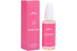 GOO GOO Tape Hair Extension Remover, Wig Glue Remover, Removes Hair Glue, Double Sided Extension Tape, Fast Acting Hair Extensions Remover 30ml